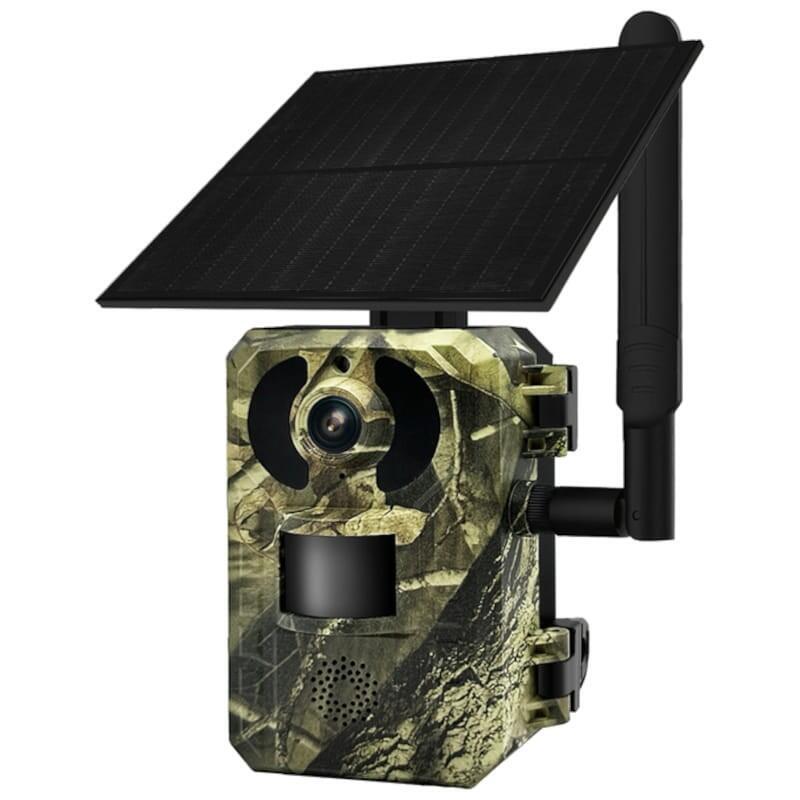 Cámara De Seguridad Ip Escam Qf380 4g/Lte Solar