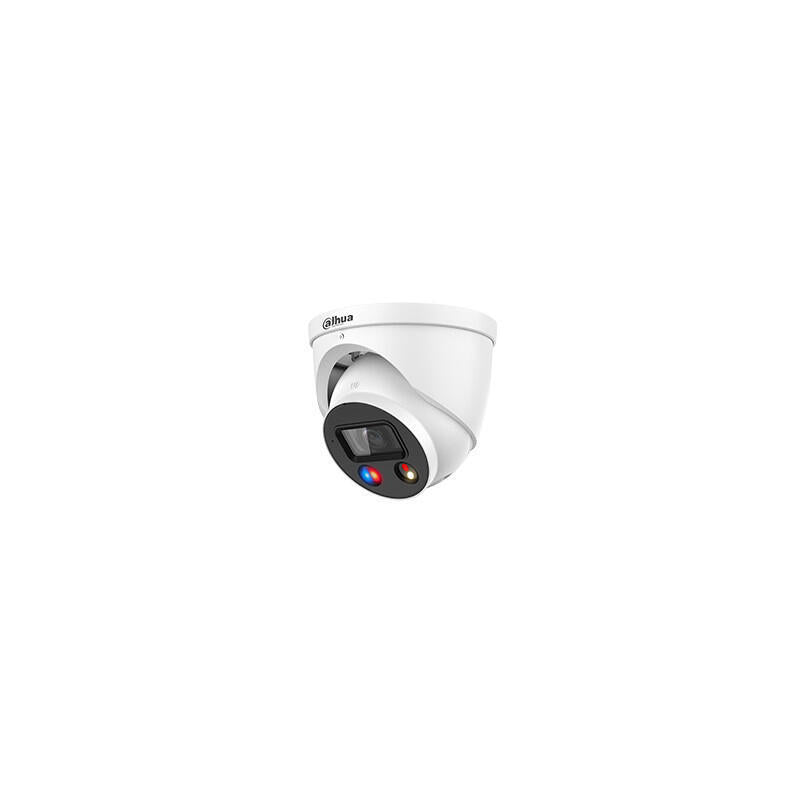 Cámara (Dh-Ipc-Hdw3449hp-As-Pv-0280b-S5) Dahua Ip Turret Wizsense Serie 3 4mp Con Inteligencia Artificial Pal Full-Color Soporta Microsd 256gb Alarma 2.8mm