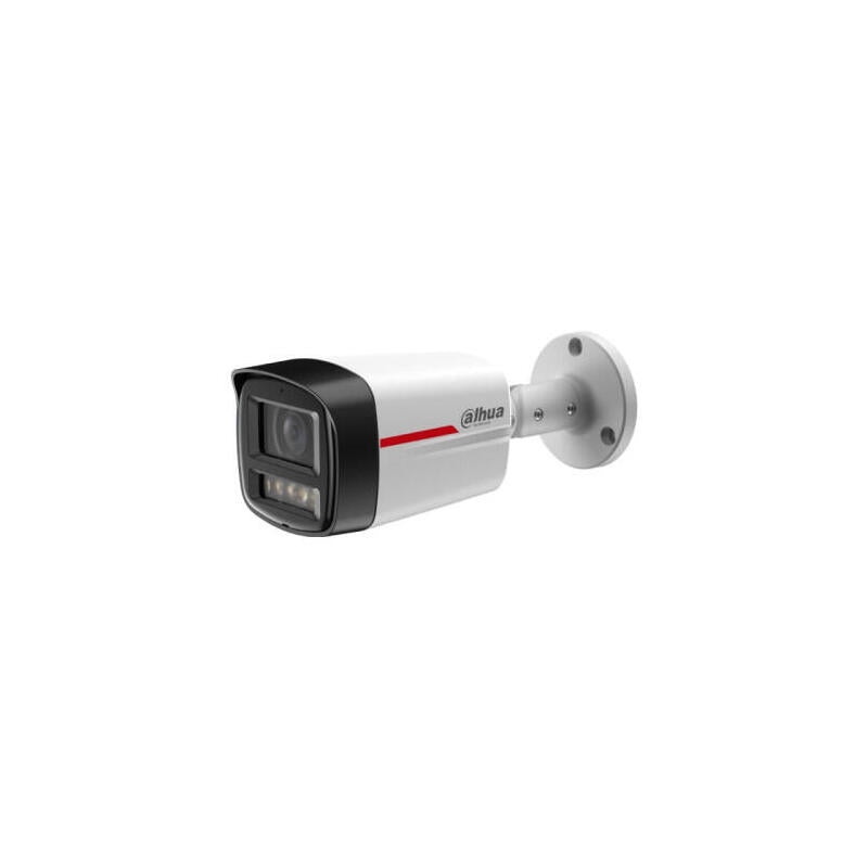 Camara (Dh-Ipc-Hfw2849tlp-S-Led-0280b-Pro) Dahua Ip Wizcolor Bullet Wizsense Serie 2 8mp Con Inteligencia Artificial Soporta Microsd 256gb, 12 Vdc/Poe, Smd Plus, Wdr 120db, Optica Fija 2.8mm