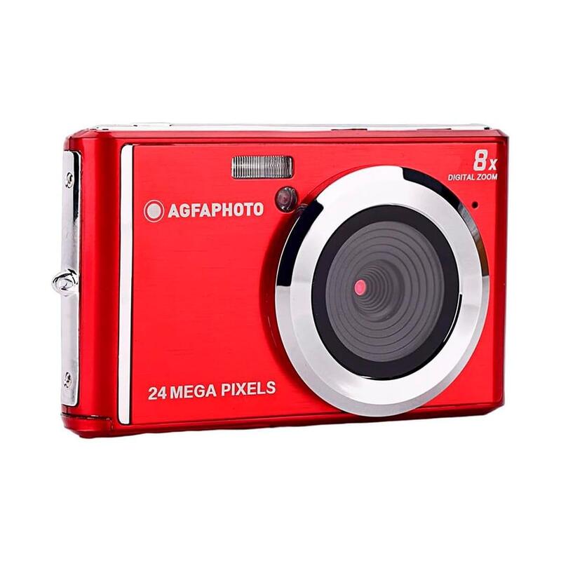 Cámara Digital Agfaphoto Realishot Dc5500 Compacta 24mp Rojo