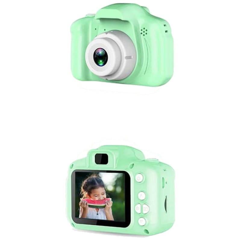 Cámara Digital Para Niños K1 Versión Mejorada 600mah Verde