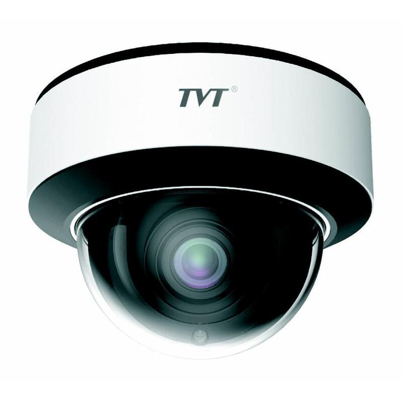 Cámara Domo 4en1 8mp Ir30m Lente Motorizada 2.8-12mm. Ik10 Tvt