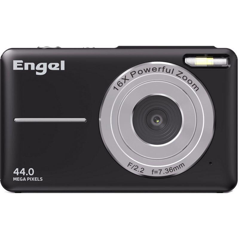 Cámara Engel Ec 2400 B 8 Mp (Hasta 44mp Interpolados) Fhd Digital Compacta Apertura De F 2.2 16x Zoom Pantalla 2.4" Negro