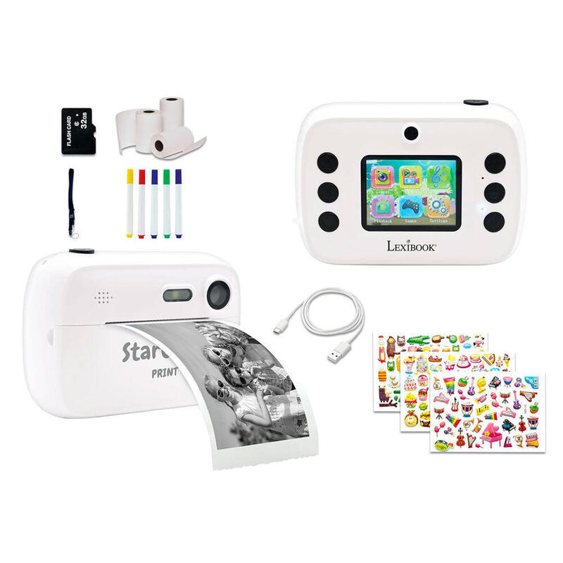 Camara Fotos Con Impresora Infantil