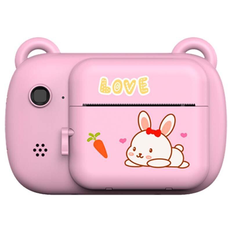 Cámara Instantánea Con Impresión Para Niños A7 Rosa