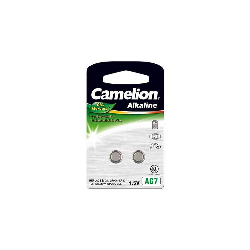 Camelion Ag7/Lr57/Lr926/395, Pila De Botã³n Alcalina, 2 Pieza(S)
