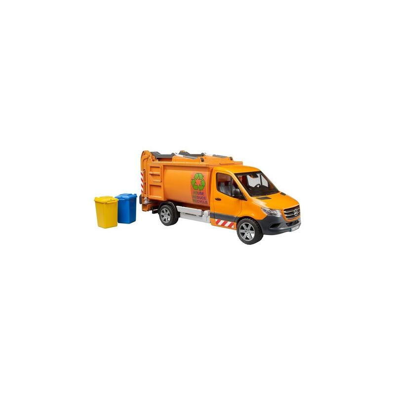 Camión De Basura Municipal Bruder Mb Sprinter, Modelo De Vehículo 4001702026820