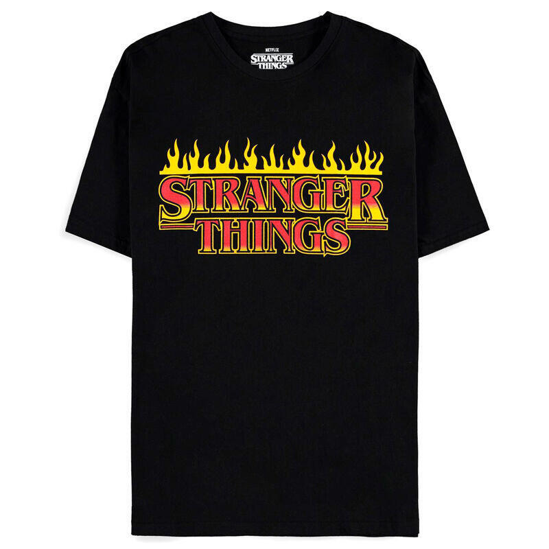 Camiseta Fire Logo Stranger Things Talla M