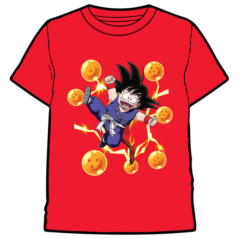 Camiseta Goku Balls Dragon Ball Adulto Talla Xl