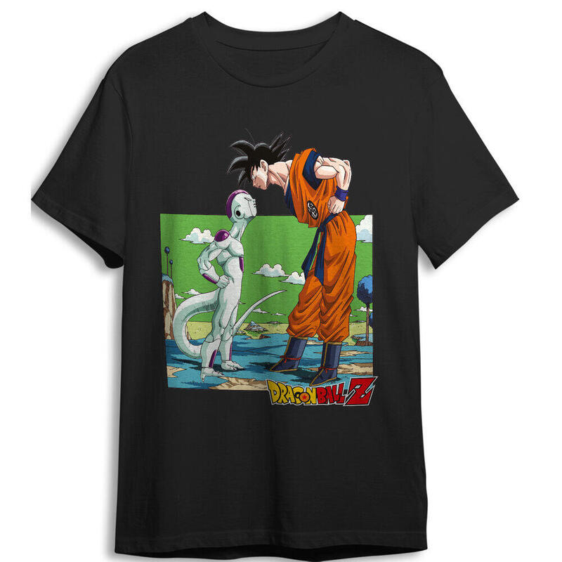 Camiseta Goku Vs Frieza Dragon Ball Z Adulto Talla S