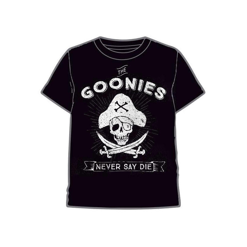 Camiseta Never Say Die The Goonies Adulto Talla L