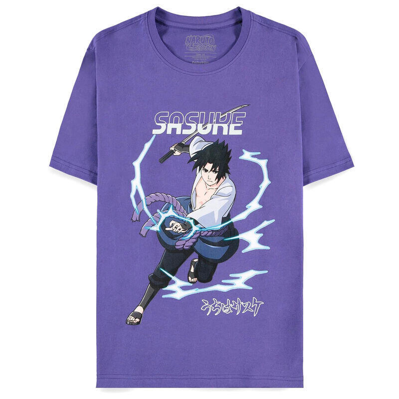 Camiseta Sasuke Naruto Shippuden Talla M