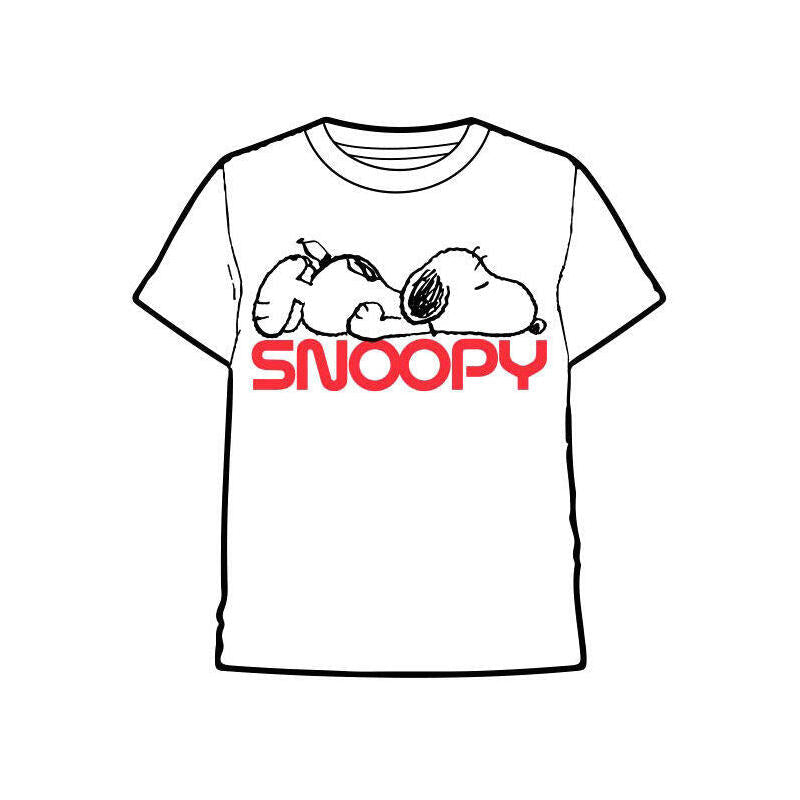 Camiseta Snoopy Adulto Talla M
