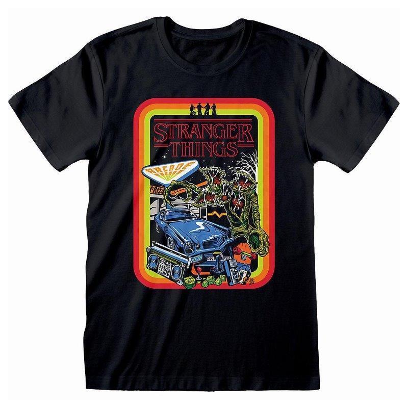 Camiseta Stranger Things - Ret Poster (Unisex) Xl