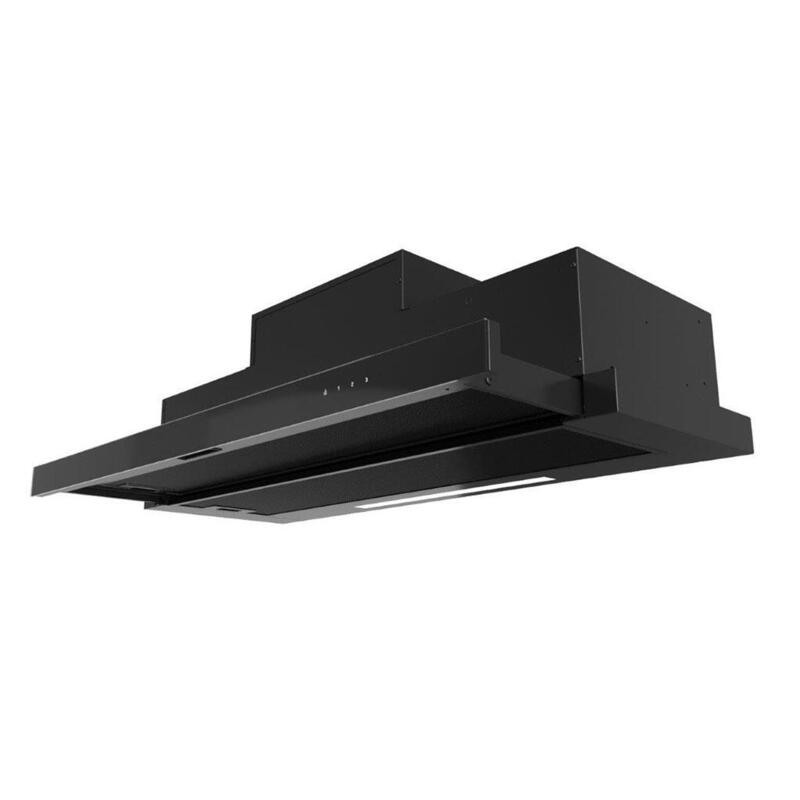 Campana Extractora Maan Corona Touch Bis 60 Negra Touch Control