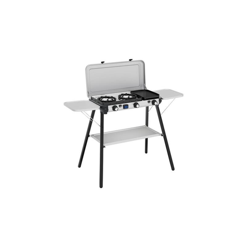 Campingaz Camping Kitchen 2 Multi Cook Plus, Cocina De Gas Gris, 2 Fuegos 2x 1,8 Kw + Plancha Grill 0,9 Kw, Modelo 2025 2213312
