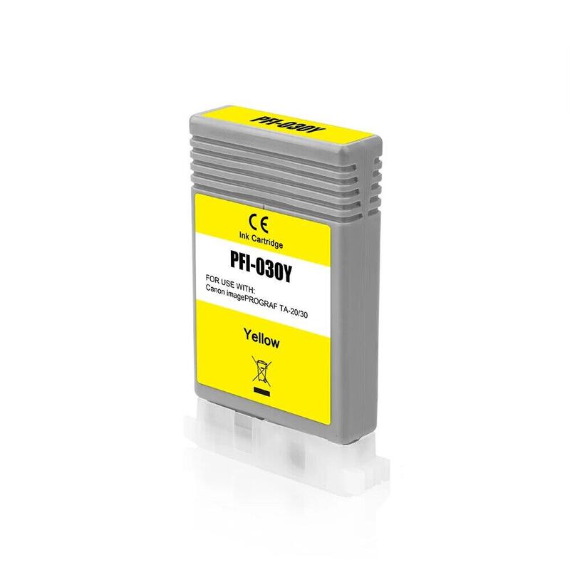 Canon Pfi030 Amarillo Tinta Pigmentada Generica - Reemplaza 3492c001
