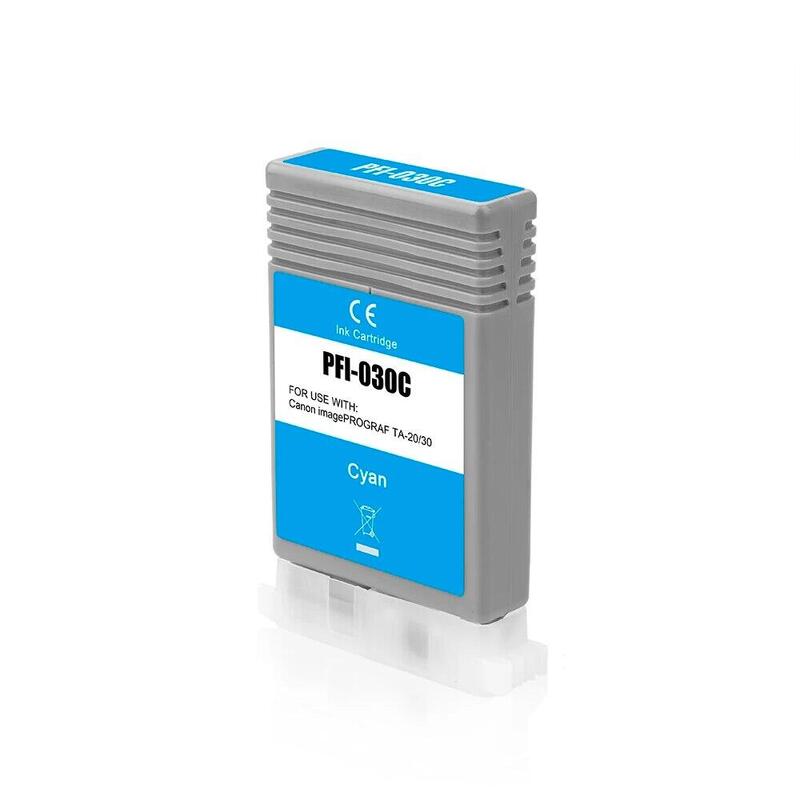 Canon Pfi030 Cyan Tinta Pigmentada Generica - Reemplaza 3490c001