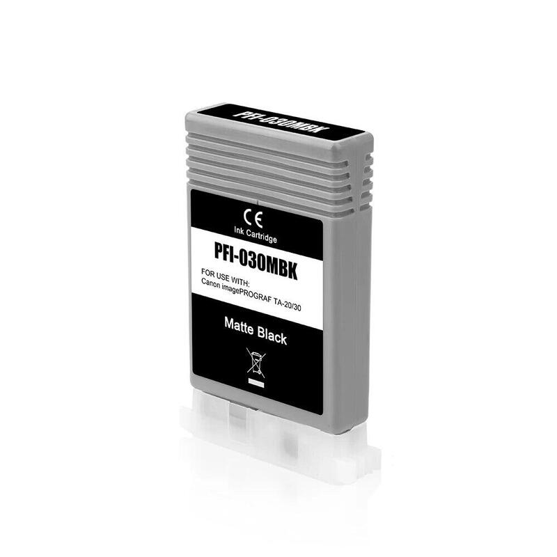 Canon Pfi030 Negro Mate Tinta Pigmentada Generica - Reemplaza 3488c001
