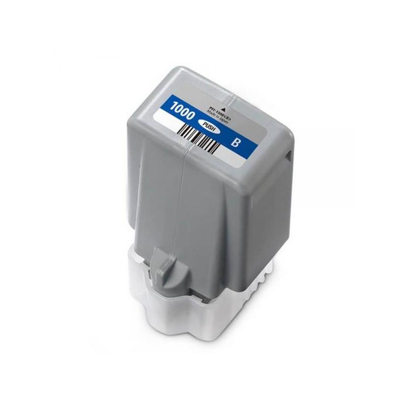 Canon Pfi1000 Blue Tinta Pigmentada Generico - Reemplaza Pfi1000b/0555c001