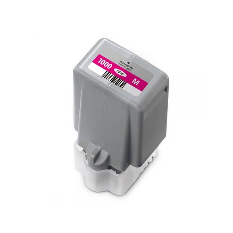 Canon Pfi1000 Magenta Tinta Pigmentada Generico - Reemplaza Pfi1000m/0548c001