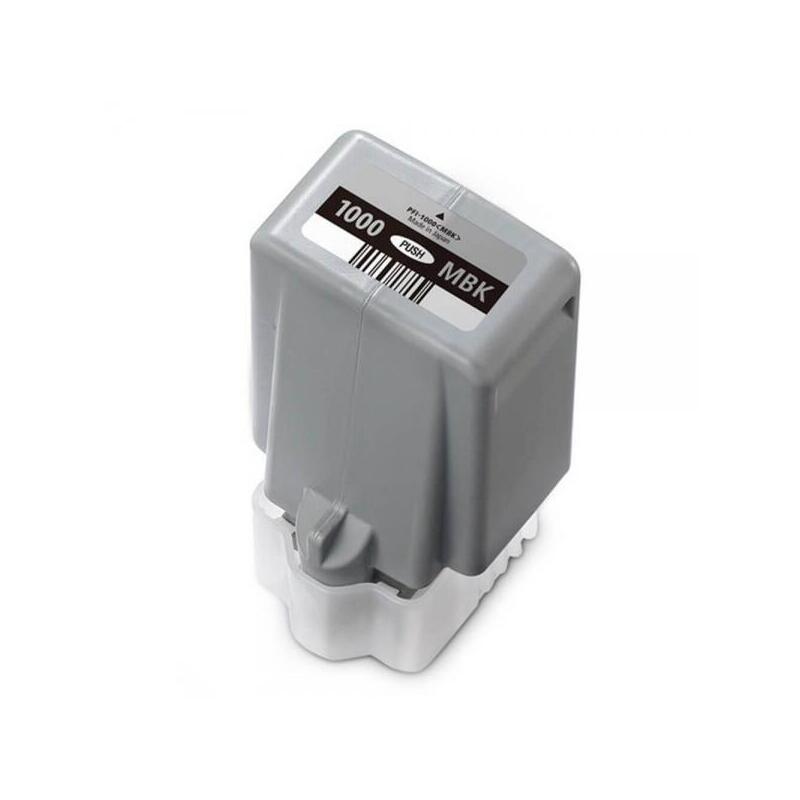 Canon Pfi1000 Negro Mate Tinta Pigmentada Generico - Reemplaza Pfi1000mbk/0545c001