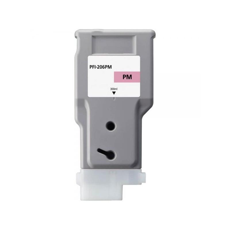 Canon Pfi206 Magenta Photo Tinta Pigmentada Generico - Reemplaza Pfi206pm/5308b001