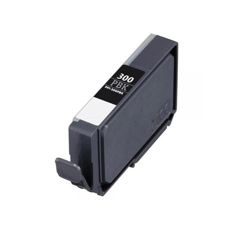 Canon Pfi300 Negro Photo Tinta Pigmentada Generica - Reemplaza 4193c001/Pfi300pbk