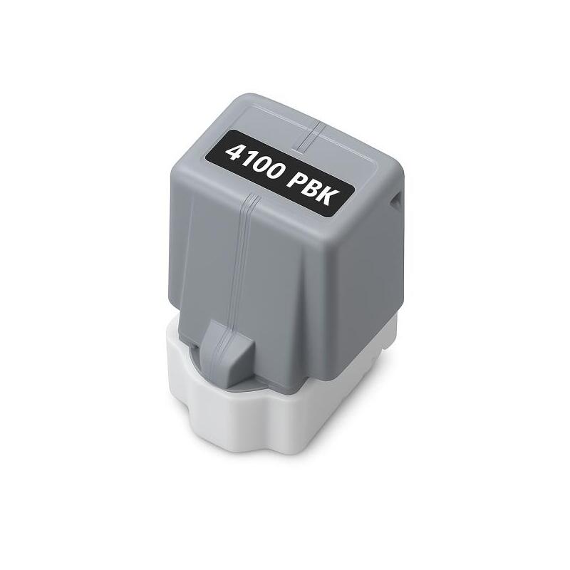 Tinta Canon Pfi4100 Negro Photo Pigmentada Generica - Reemplaza Pfi4100pbk/6777c001