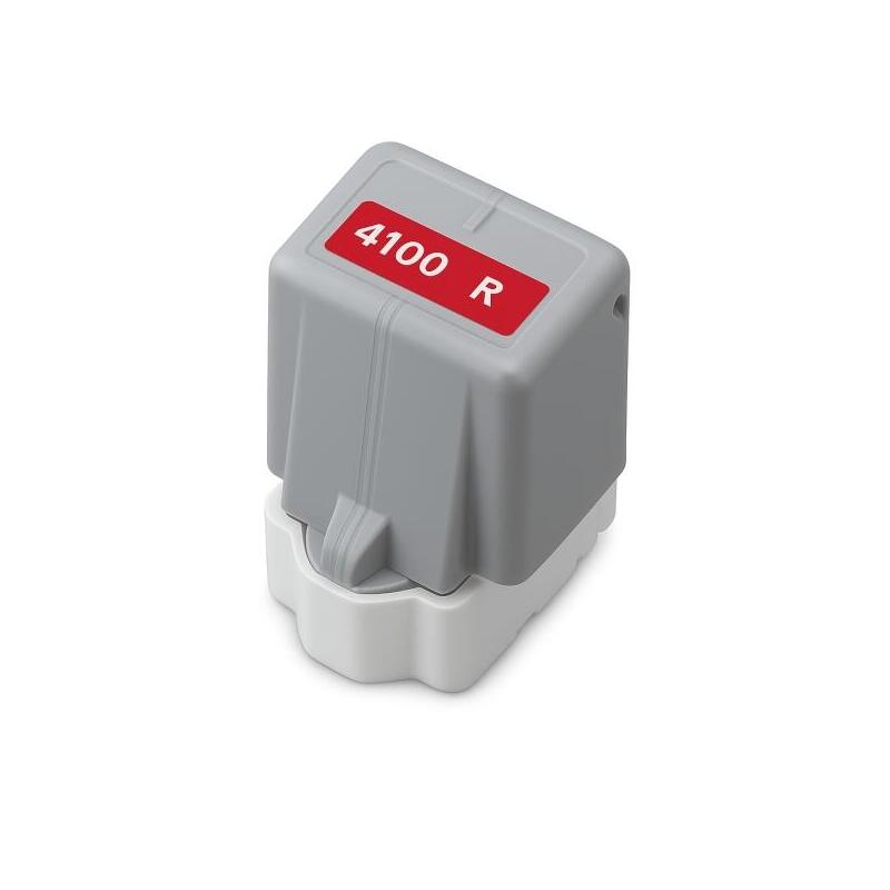 Tinta Canon Pfi4100 Rojo Pigmentada Generica - Reemplaza Pfi4100r/6785c001