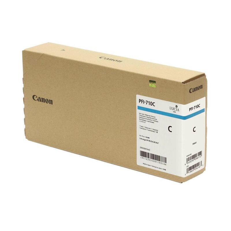 Canon Tinta Pfi-710c Cyan (700ml)(2355c001)
