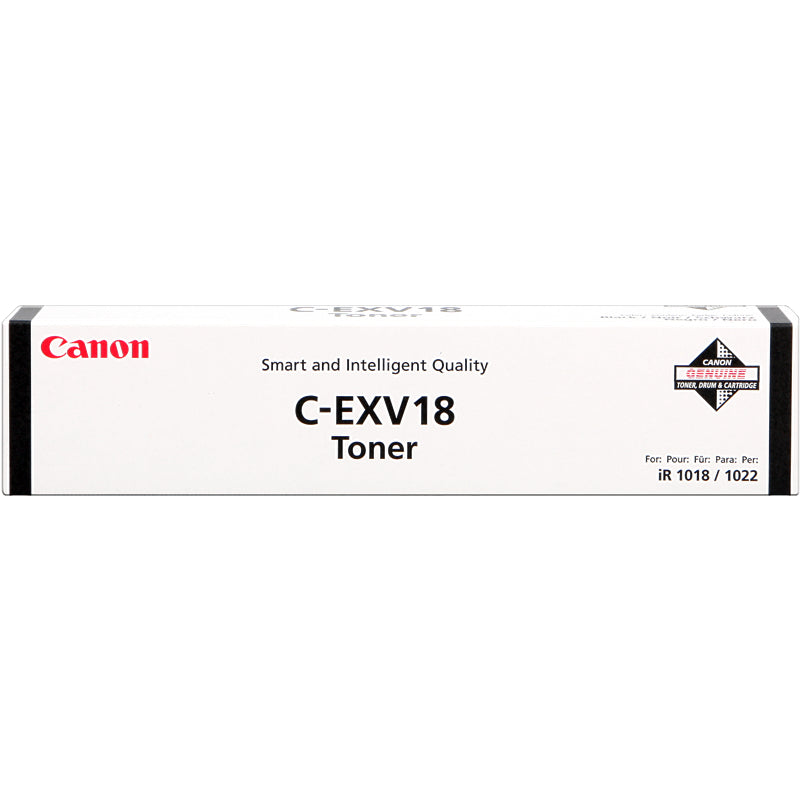 Canon Tóner Negro C-Exv18 0386b002 8400 Copias