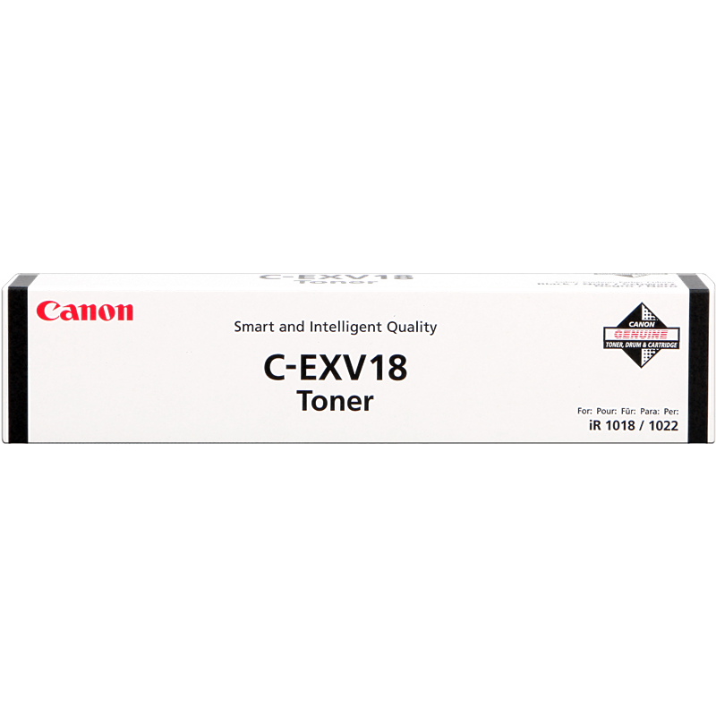 Canon Tóner Negro C-Exv18 0386b002 8400 Copias