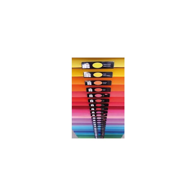 Canson Guarro Pack De 50 Cartulinas Iris A4 De 185g - 21x29.7cm - Color Malva