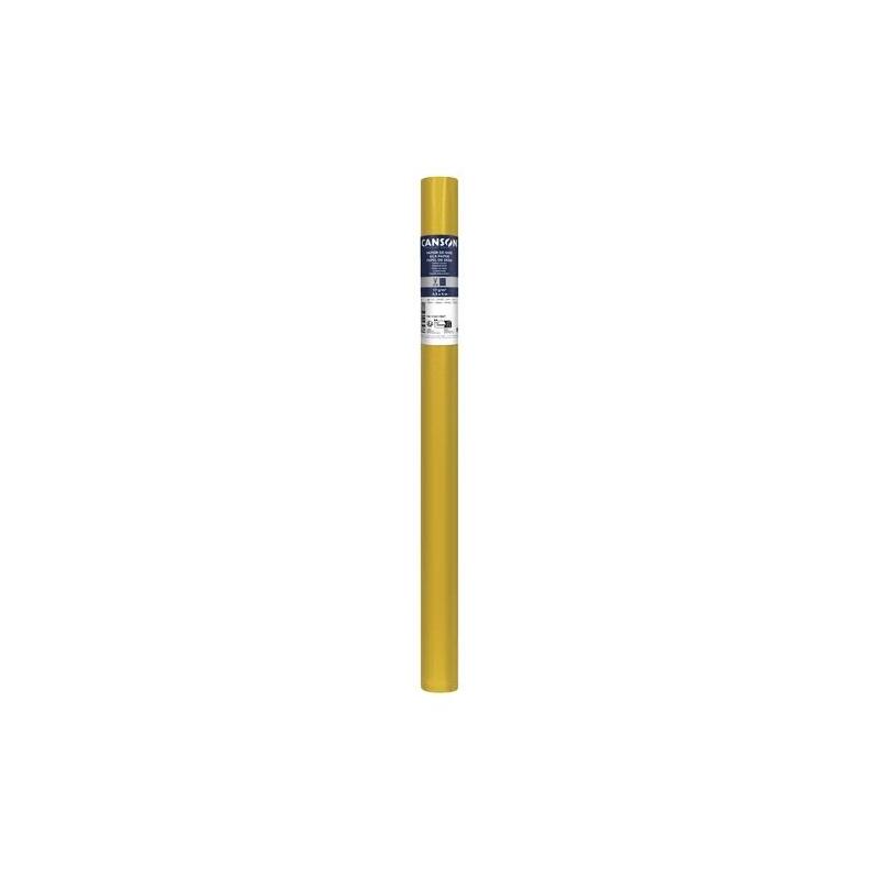 Canson Rollo De Papel Seda 17g/M² - Rollo De 50x500cm - Ideal Para Manualidades Y Decoracion - Oro