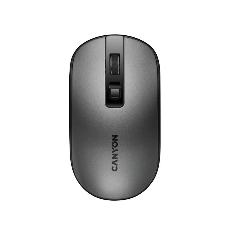 Canyon Raton Mw-18 Wireless Rechargeable Silent Pixart Gris Retail
