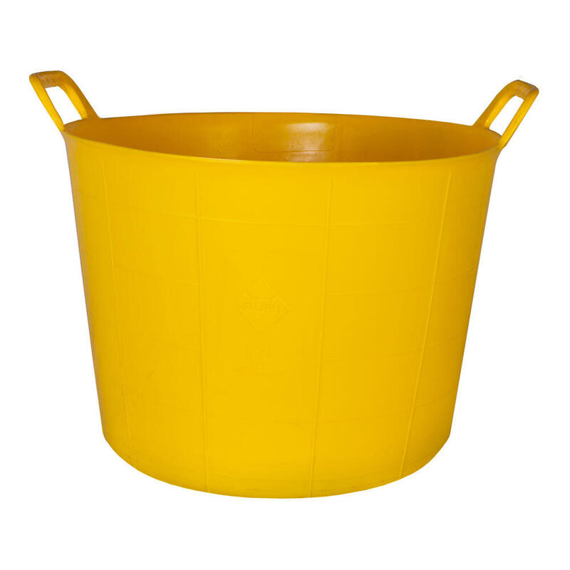 Capazo Plástico Amarillo N° 3 40 L