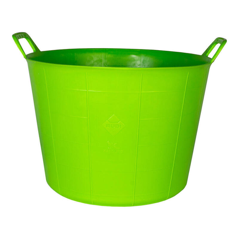 Capazo Plástico Verde N° 3 40 L