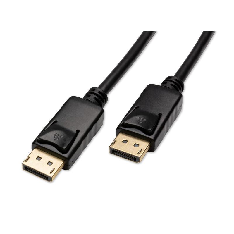 Captiva Cable Displayport Zu Displayport Schwarz 4k 60hz 1m Highspeed Dp Zu Dp