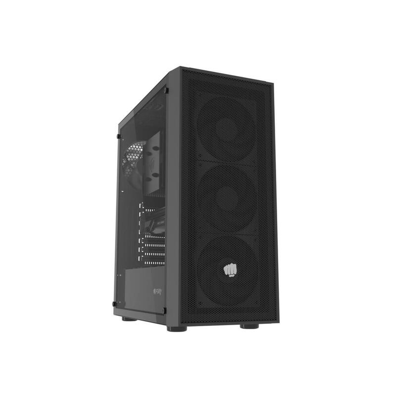 Carcasa Fury Shobo Sh8f Midi Tower Con Oknem Negra