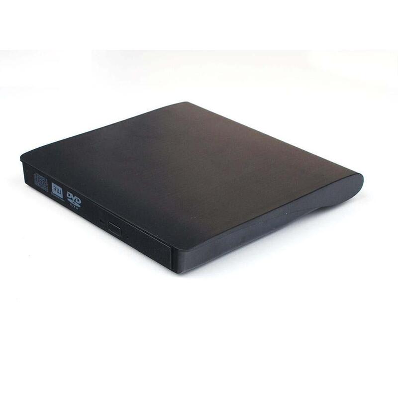 Carcasa Lector Externo Dvd-Rw Sata 3.0 Usb 12.7mm Negro