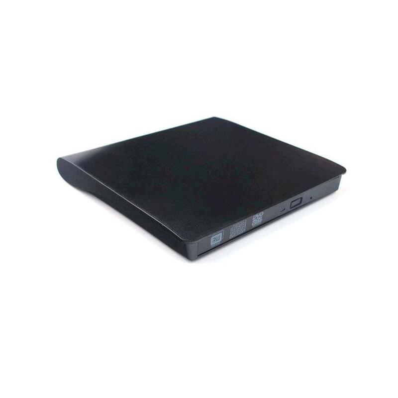 Carcasa Lector Externo Dvd-Rw Sata 3.0 Usb 9.5mm Negro