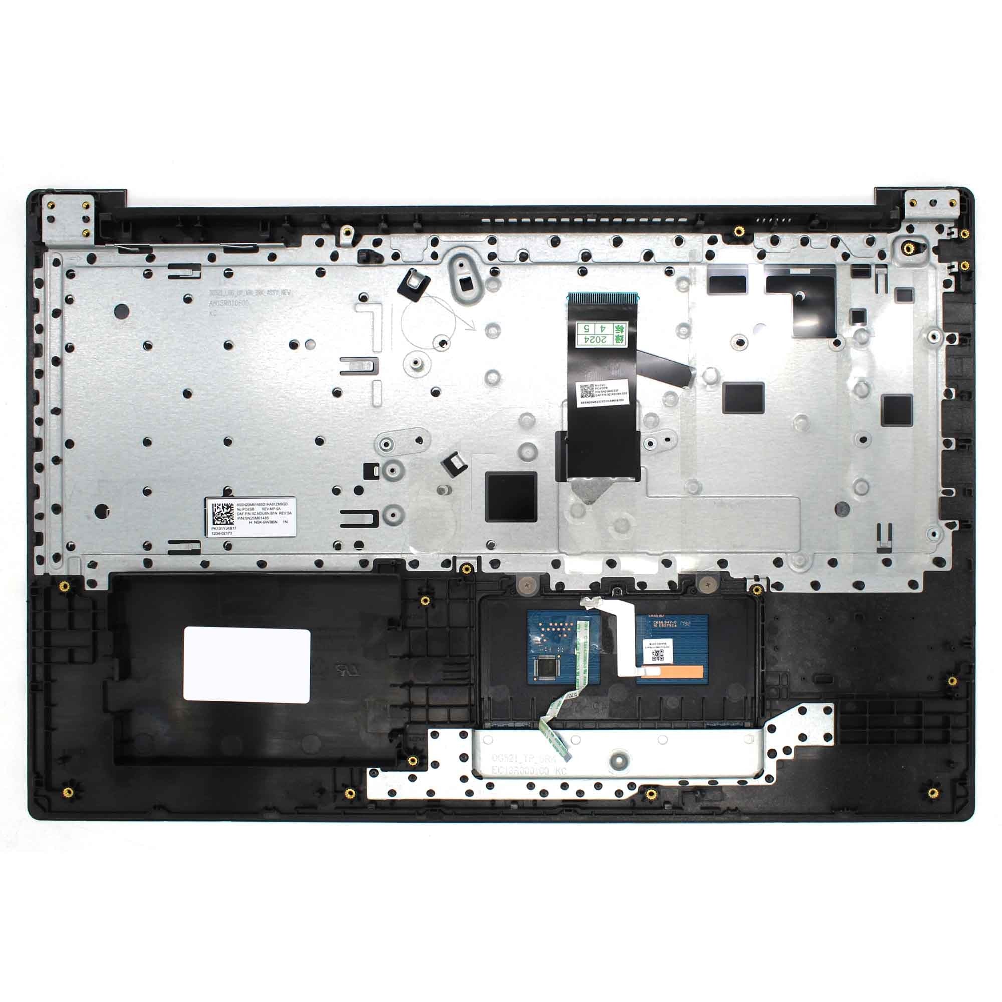 Carcasa Superior Con Teclado Para Portátil Lenovo Ideapad 320-15Iap 320-15Ikb 320-15Is Plata