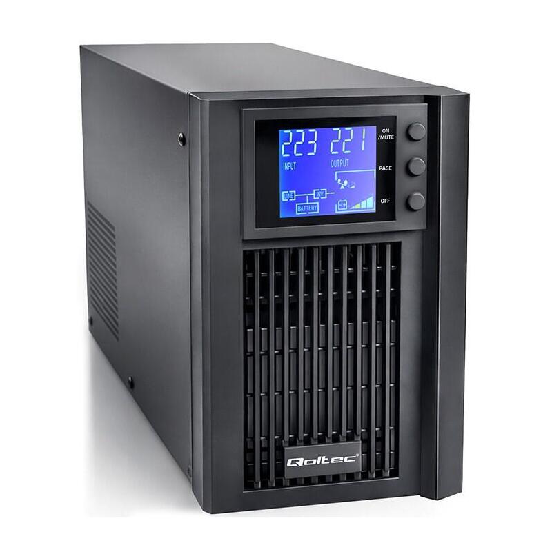 Cargador Awaryjny Ups Pure Sine Wave 1kva 800w Avr Lcd Czysty Sinus