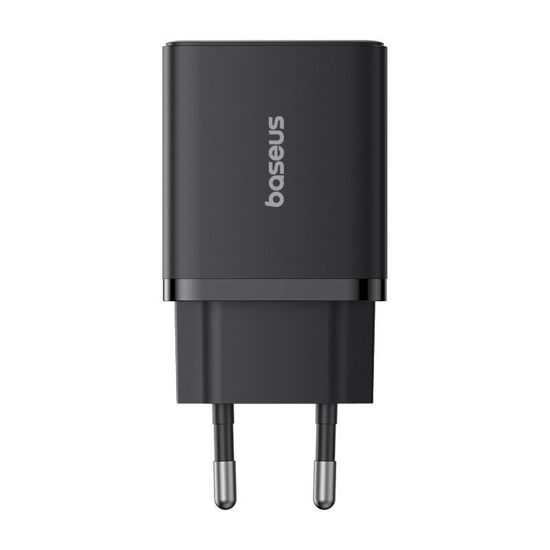 Cargador Baseus P10111404113-00 De Red Cube Usb-C / Usb-A 30w Negro
