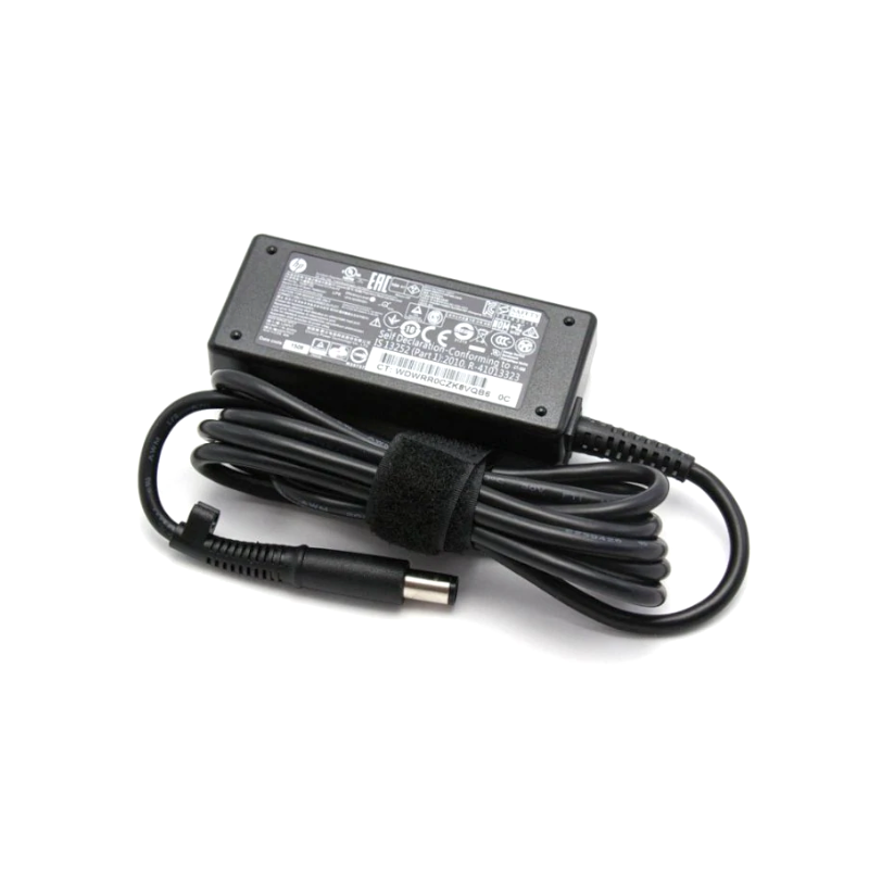 Cargador Compatible Con Hp 90w 19v * 4.74a Punta Negra (7.4 X 5.0mm) Con Cable De Corriente