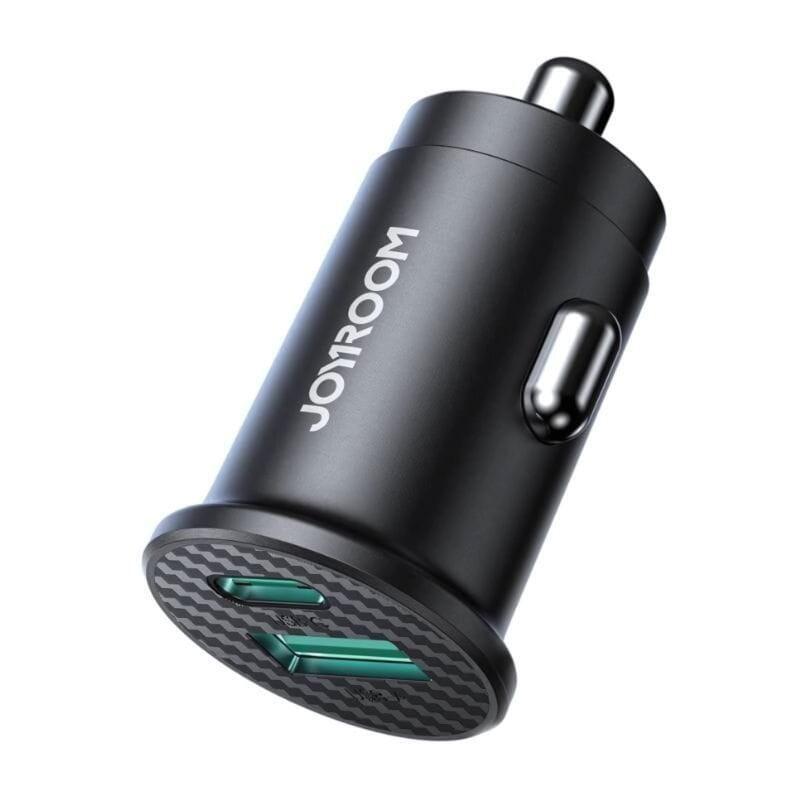 Cargador De Coche Joyroom Jr-Ccn16 Mini 15w Usb-A Y Usb Tipo C