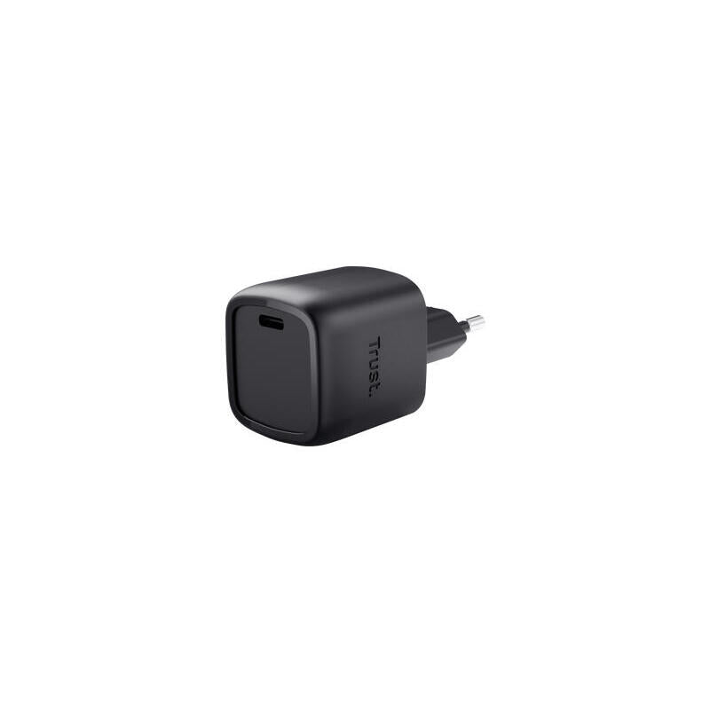 Cargador De Pared Gan Trust Maxo 30w 1xusb Tipo-C 30w