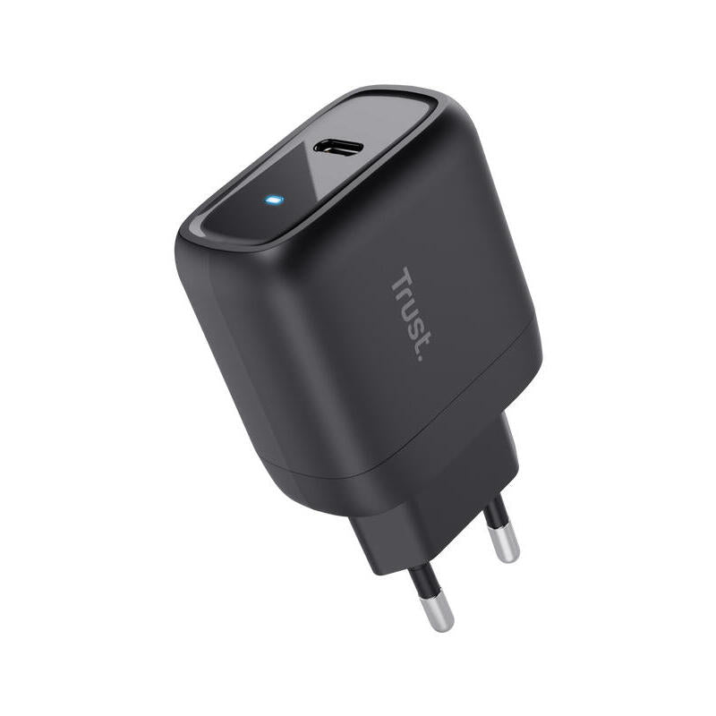 Cargador De Pared Gan Trust Maxo 45w 1xusb Tipo-C 45w