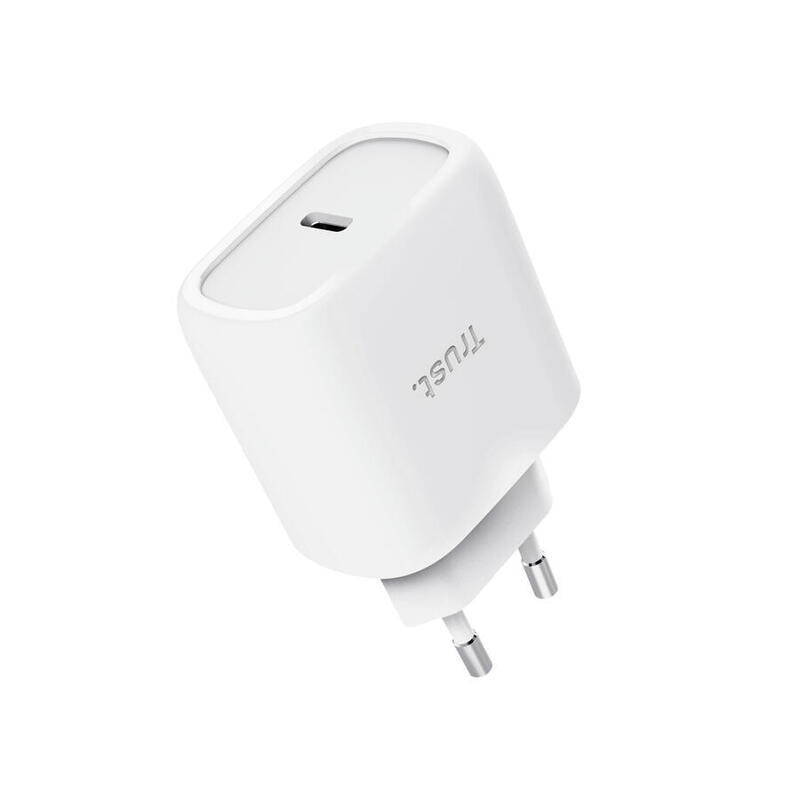 Cargador De Pared Gan Trust Maxo 45w 1xusb Tipo-C Incluye Cable Usb Tipo-C 45w